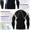 FIXGEAR C2L-B19B Compression Base Layer Shirt