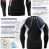 FIXGEAR C2L-B19P Compression Base Layer Shirt