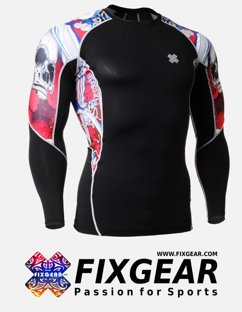 FIXGEAR C2L-B19R Compression Base Layer Shirt