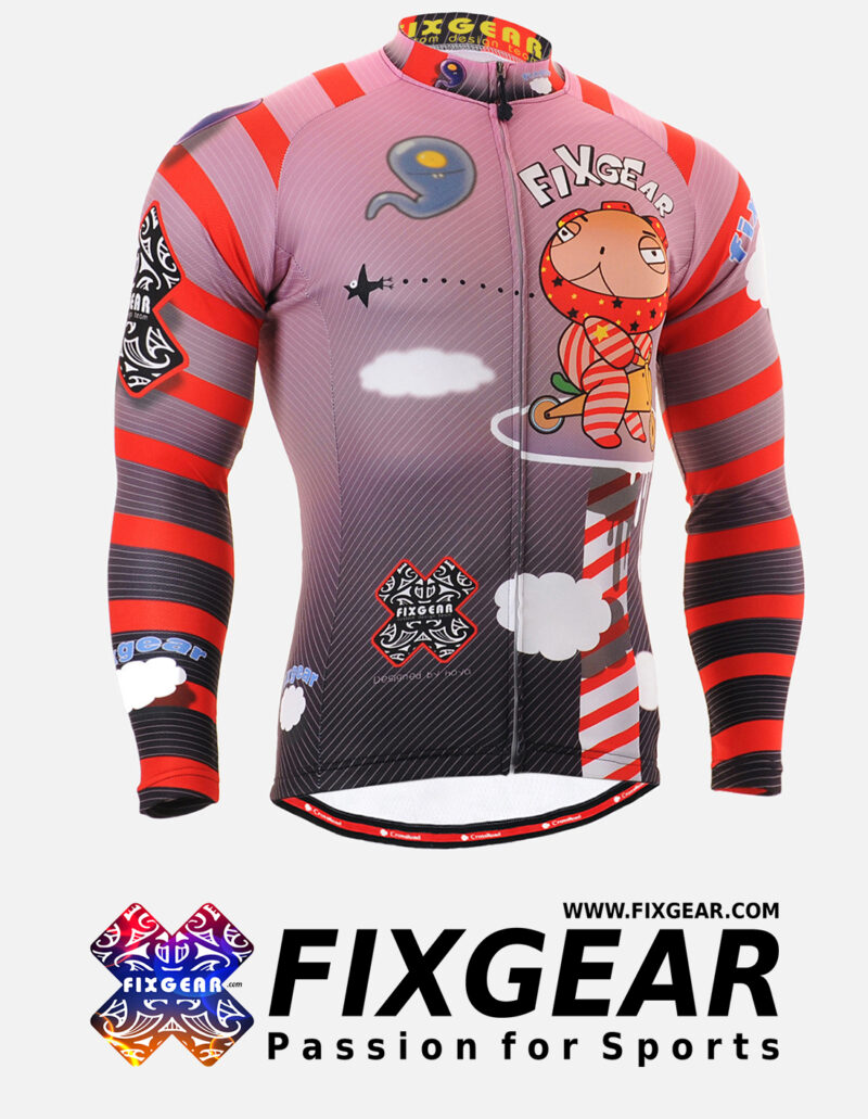 FIXGEAR CS-1601 Men's Cycling  Jersey Long Sleeve