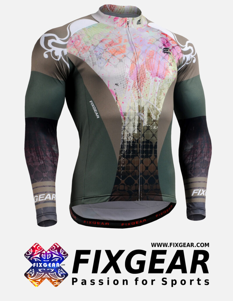 FIXGEAR CS-4201 Men's Cycling Jersey Long Sleeve