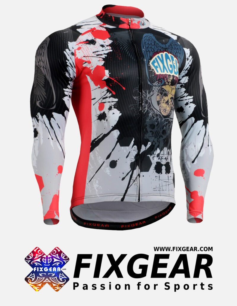FIXGEAR CS-4401 Men's Cycling Jersey Long Sleeve