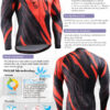 FIXGEAR CS-6801 Men's Cycling Jersey Long Sleeve