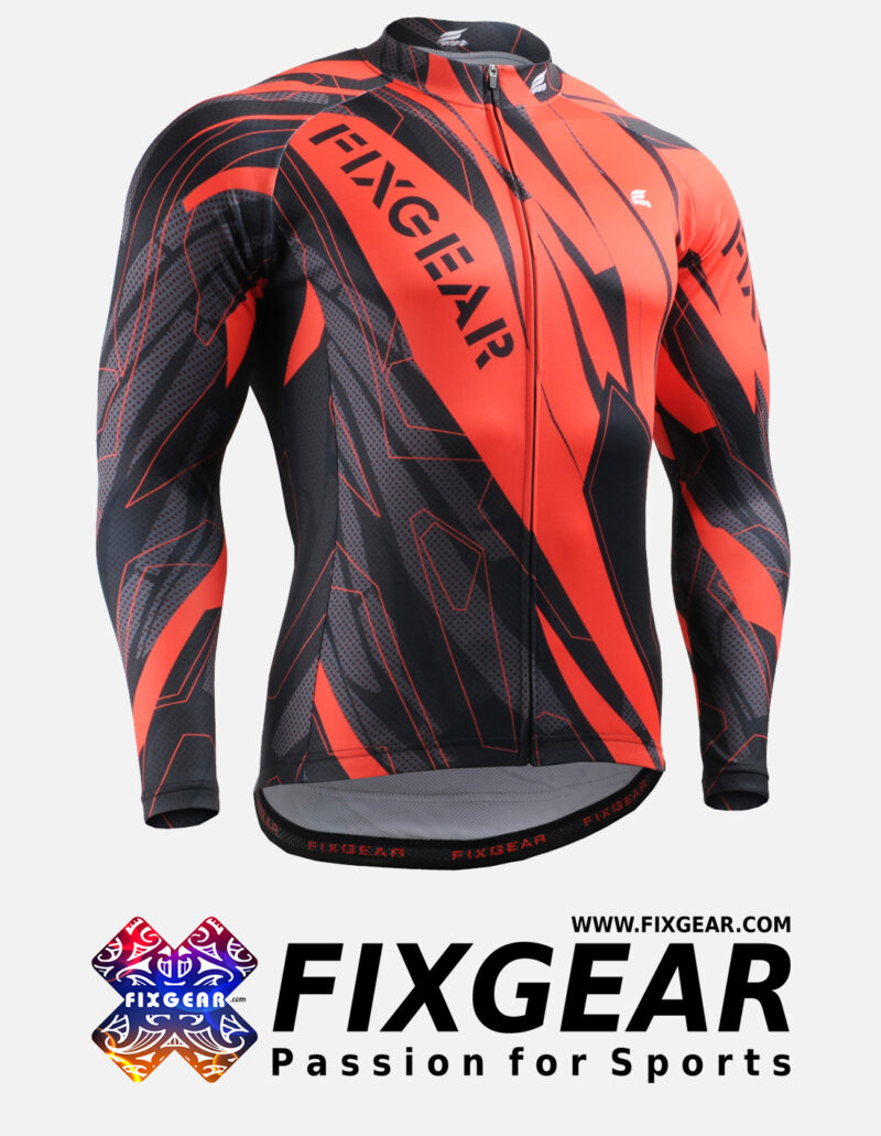 FIXGEAR CS-6801 Men's Cycling Jersey Long Sleeve