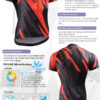 FIXGEAR CS-6802 Men's Cycling Jersey Short Sleeve