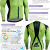 FIXGEAR CS-7501 Men's Cycling Jersey Long Sleeve