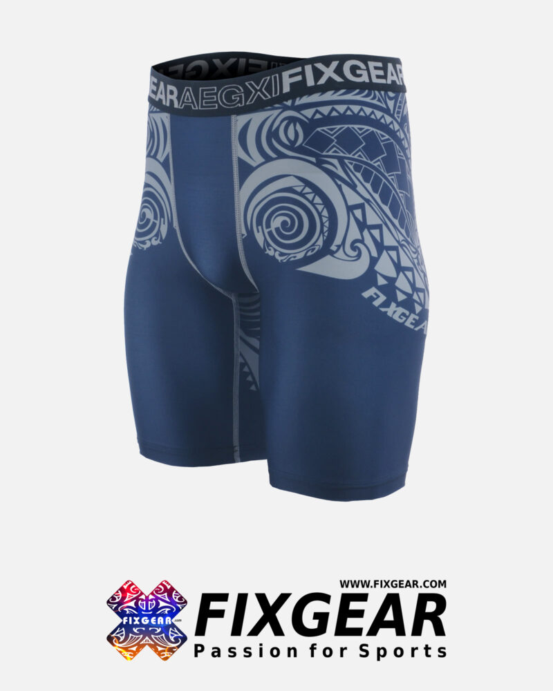 FIXGEAR FP5-S12 Compression Base Layer Shorts featuring a Comfort-Enhancing Wide Waistband MMA/UFC