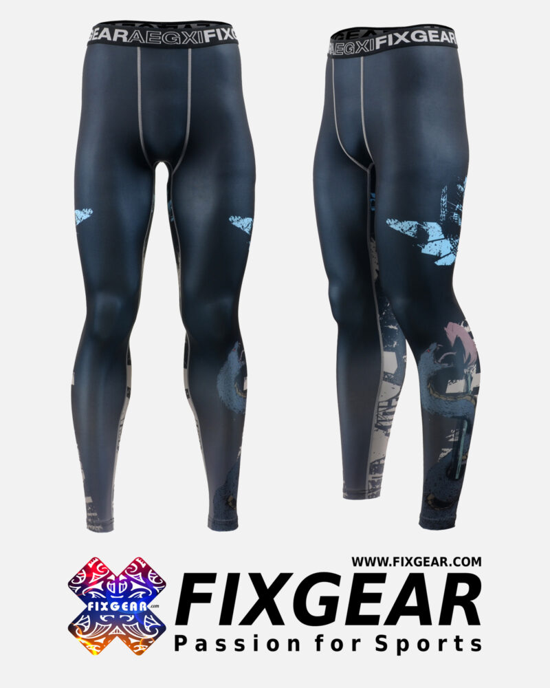 FIXGEAR FPL-79 Compression Leggings Under Training Tights Base layer Pants MMA/UFC