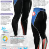 FIXGEAR P2L-B37 Compression Leggings Pants