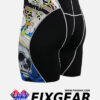 FIXGEAR P2S-B19B Compression Drawer Shorts