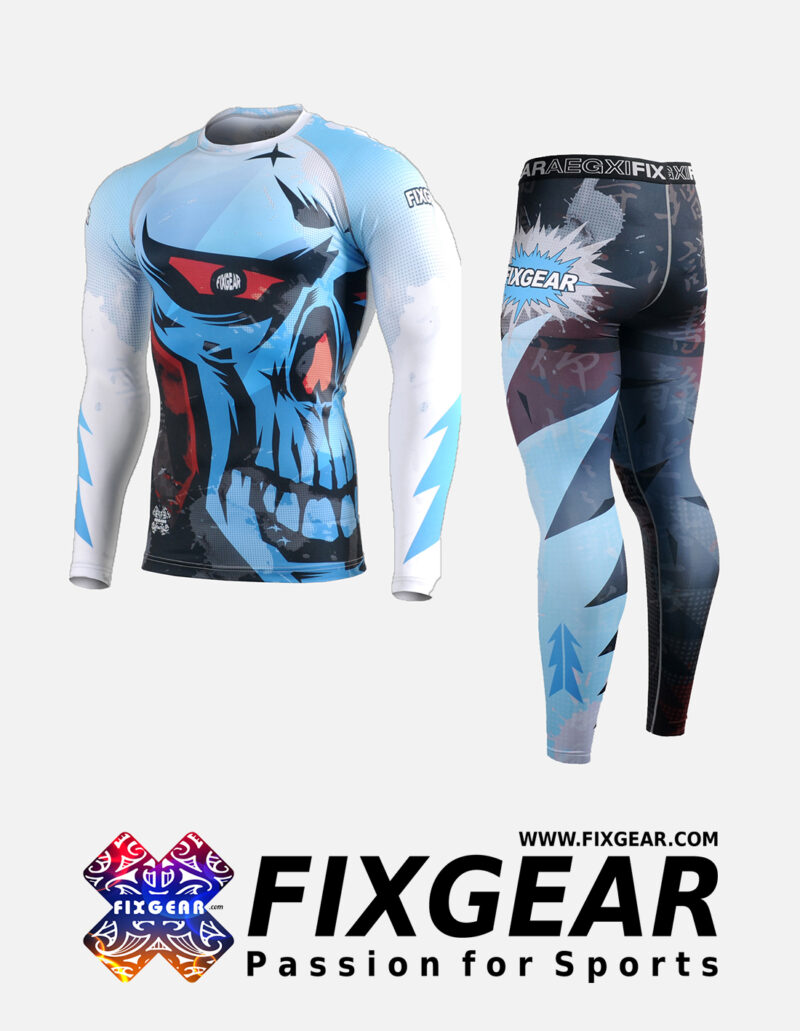 FIXGEAR CFL-78/FPL-78 Compression Base Layer Shirt & Leggings Under Training Tights MMA/UFC