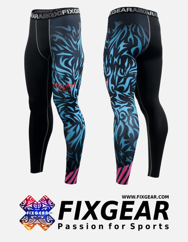 FIXGEAR FPL-H3 Compression Leggings Under Training Tights Base layer Pants MMA